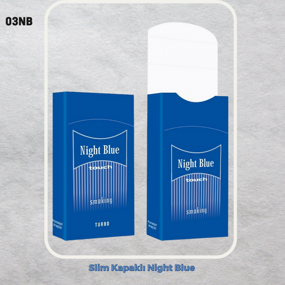 Slim Kapaklı Night Blue